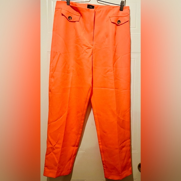 River Island Pocket-Detail Cigarette Trousers 10 - Picture 2 of 5